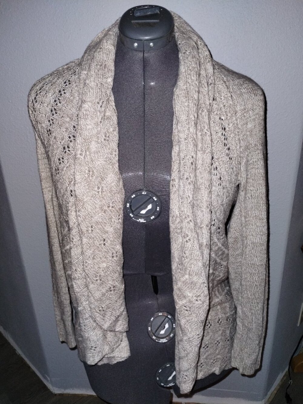 Karen Scott Cardigan Tan
